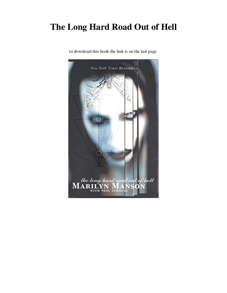 Marilyn Manson Long Hard Road Out Of Hell Ebook