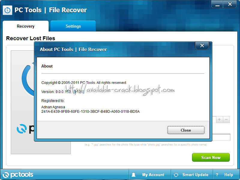 linces key for recover my file v5